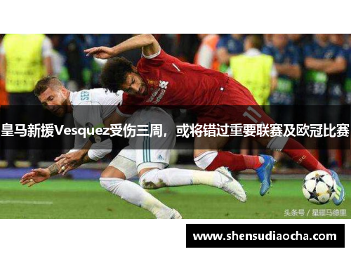 皇马新援Vesquez受伤三周，或将错过重要联赛及欧冠比赛